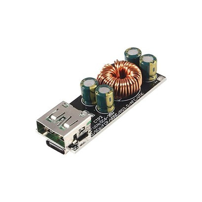 ماژول فست شارژ پروتکل QC4.0-QC3.0 دارای خروجی USB Type-C با ولتاژ ورودی 6 الی 35 ولت DC