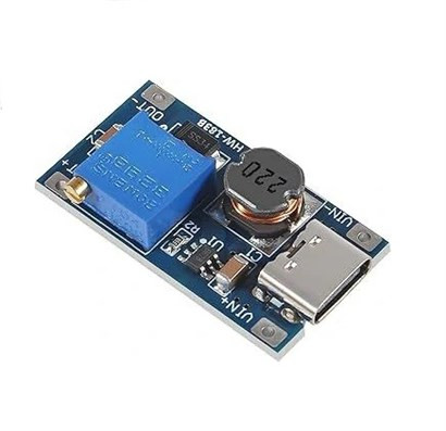 ماژول افزاینده MT3608 با ورودی TYPE C